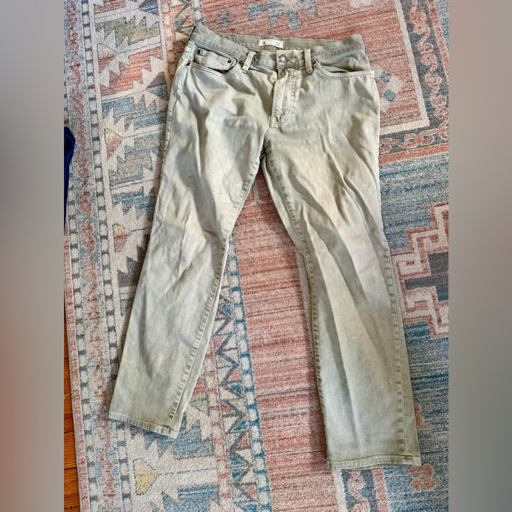 Madewell Men's Light Brown Slim Pants